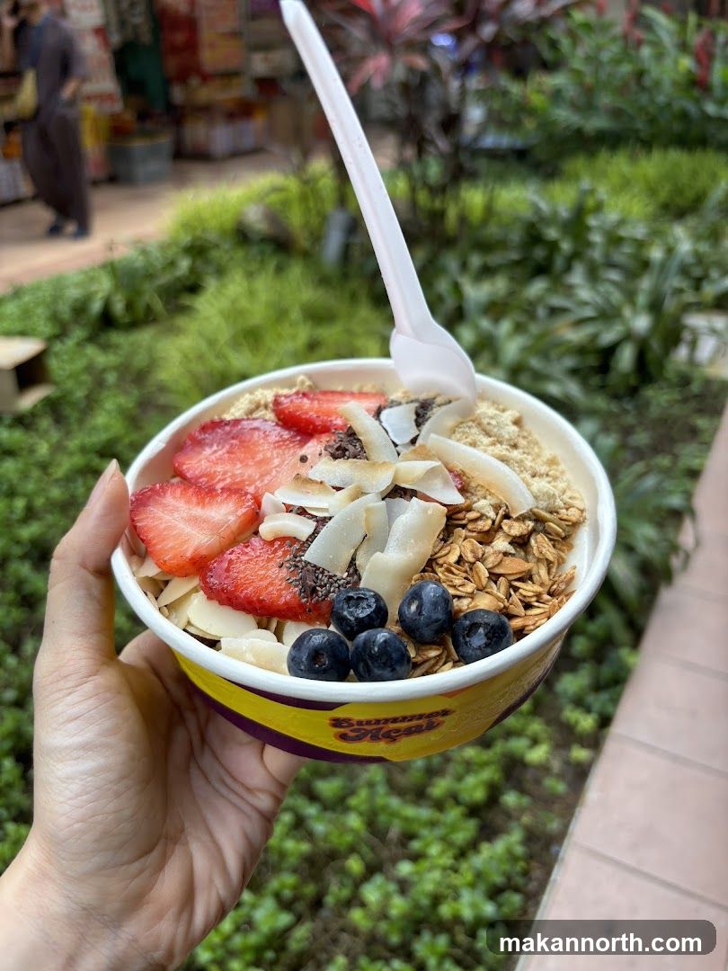Acai Bowl with Fruit and Granola