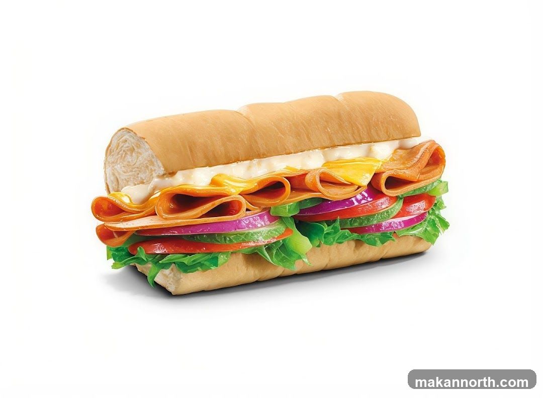 Turkey and Cheese Sub