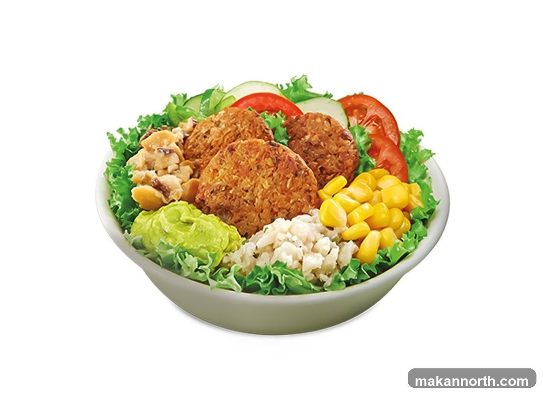 Veggie Burger Bowl
