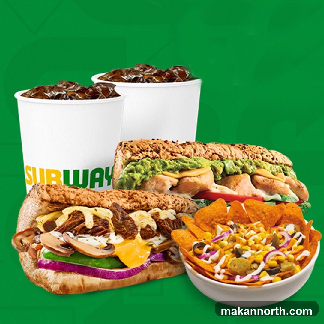 Subway Sandwiches and Nachos