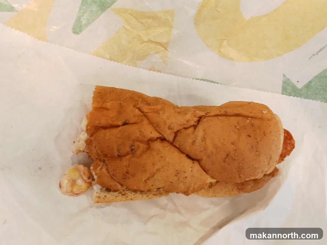 Sandwich with filling