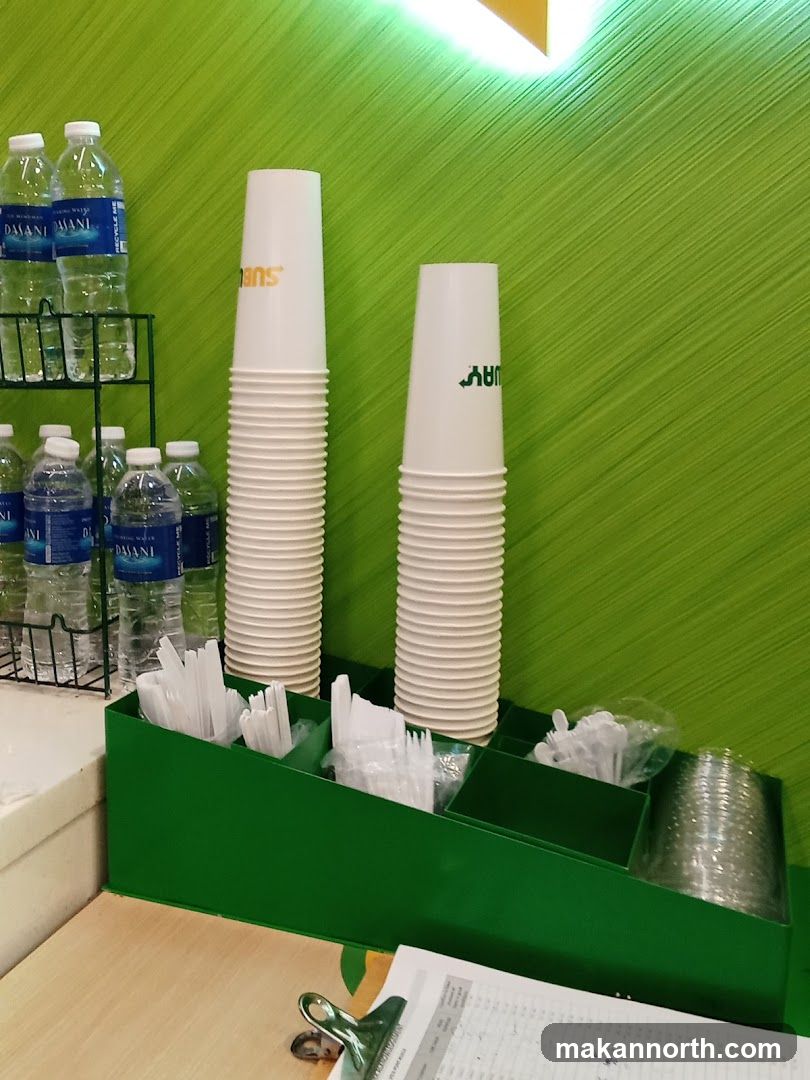 Subway Cups and Water Bottles
