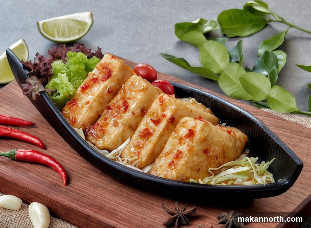 Fried Tofu with Chili Sauce