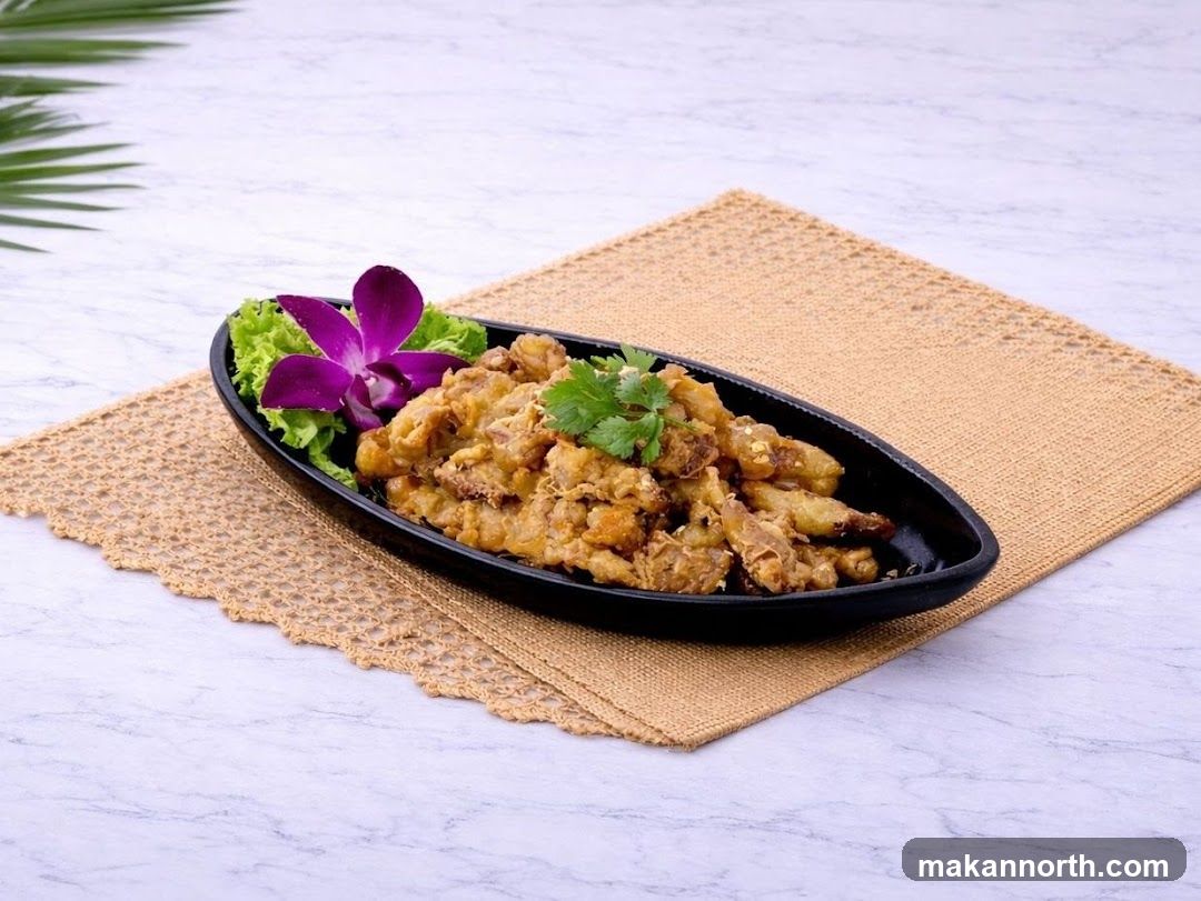 Fried Dish with Garnish
