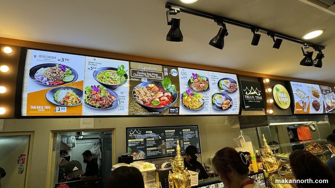 Telur Thai Menu