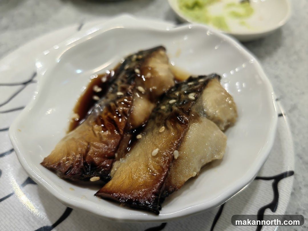 Grilled Mackerel with Sauce