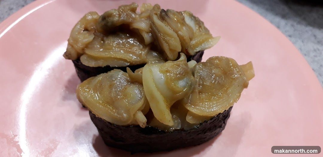 Sushi with Clams
