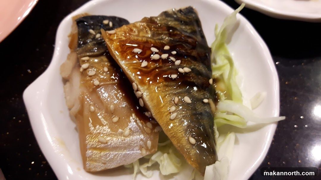 Grilled Mackerel with Sesame Seeds