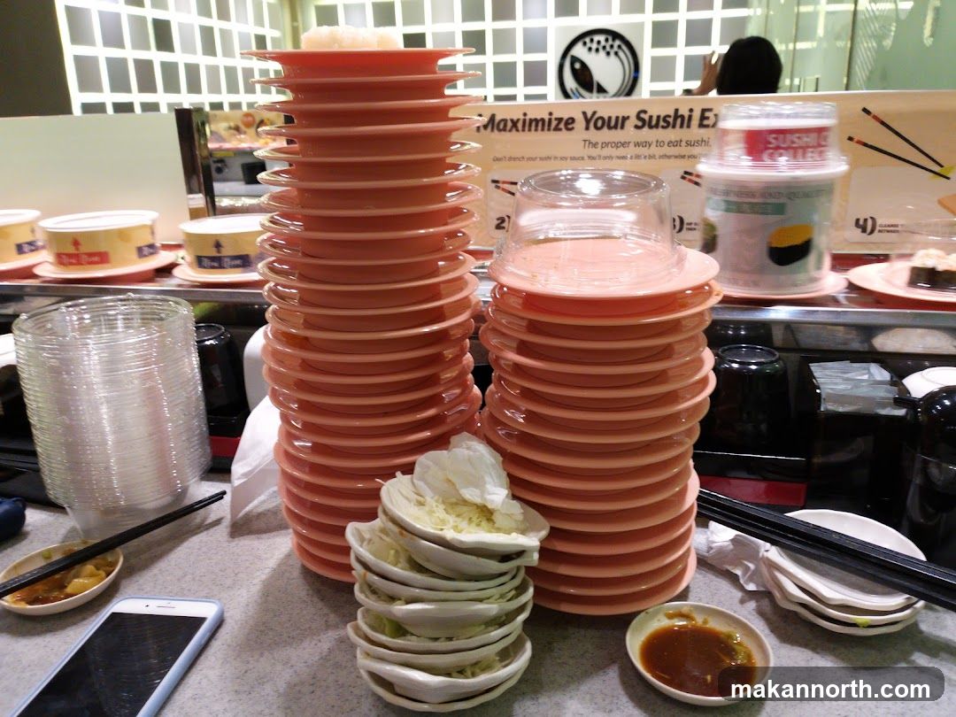 Sushi Restaurant Plates