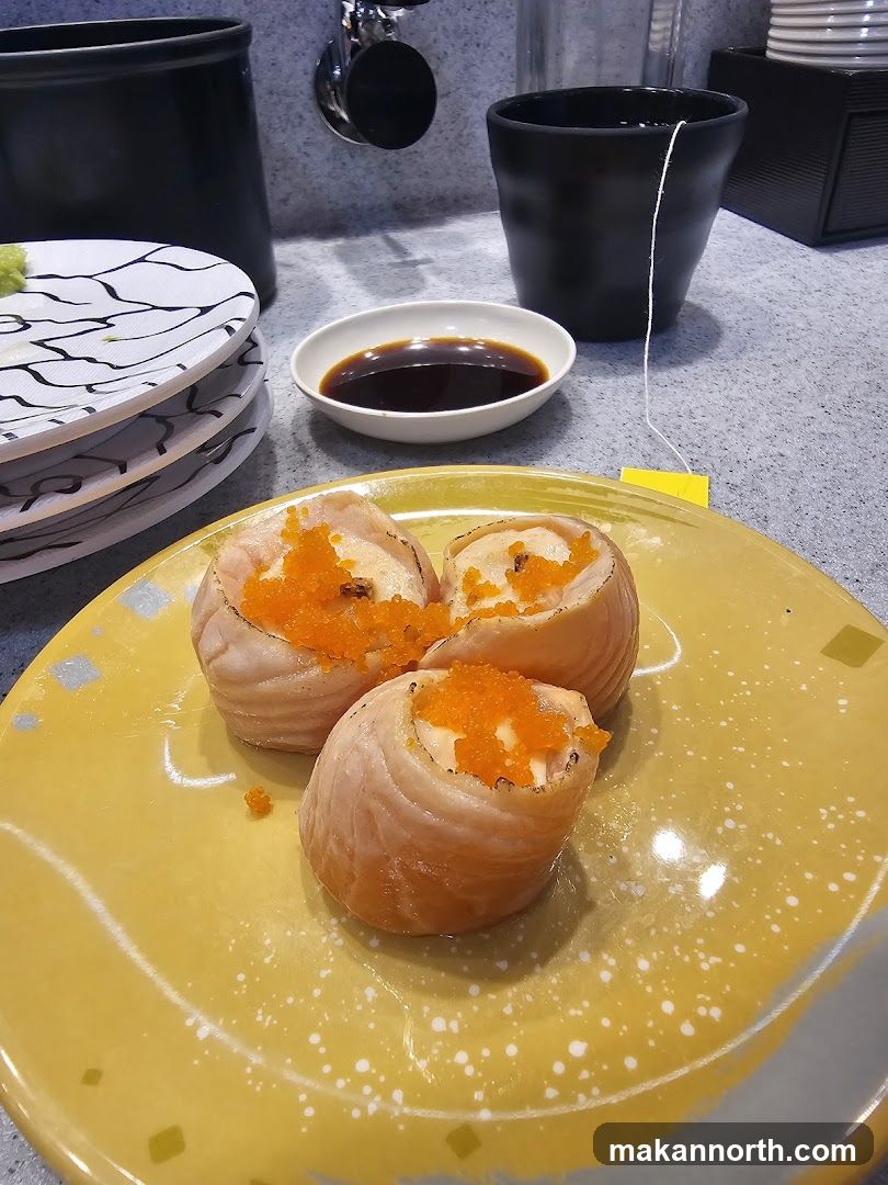 Sushi Rolls with Roe
