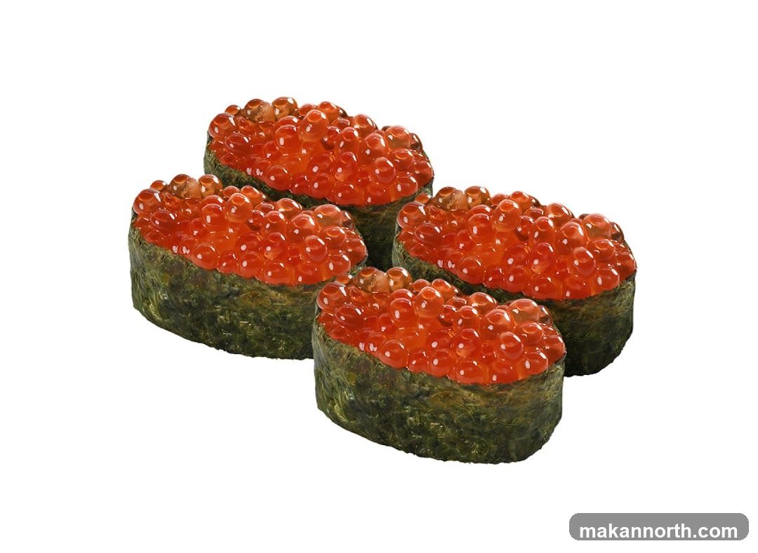 Ikura Gunkan Maki Sushi