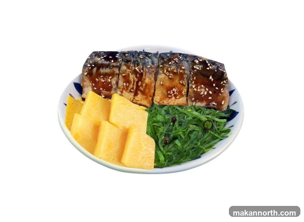 Mackerel and Egg Dish