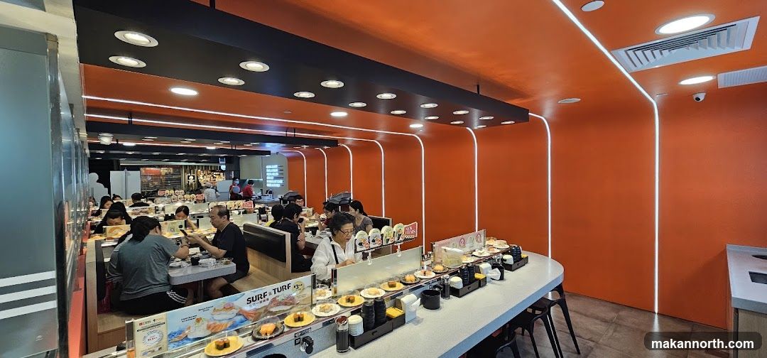 Conveyor Belt Sushi Restaurant Interior