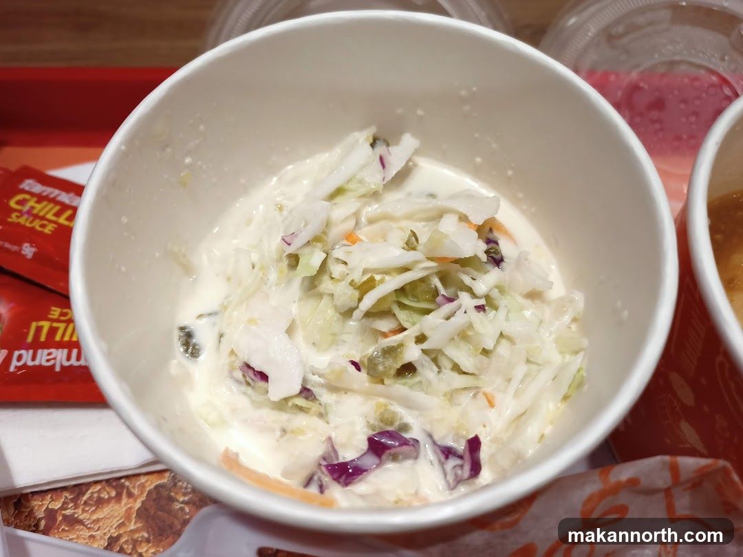 Coleslaw in a cup