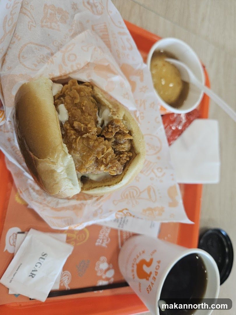 Popeyes Chicken Sandwich Meal