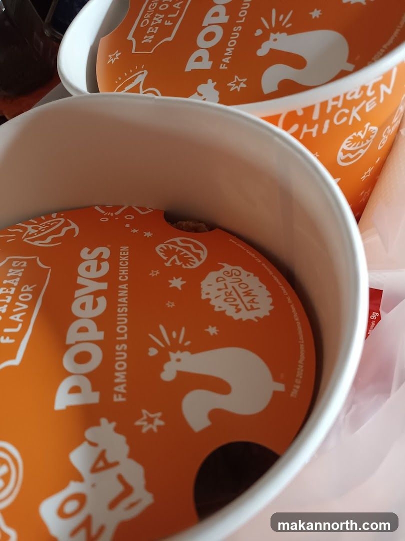 Popeyes Chicken Buckets