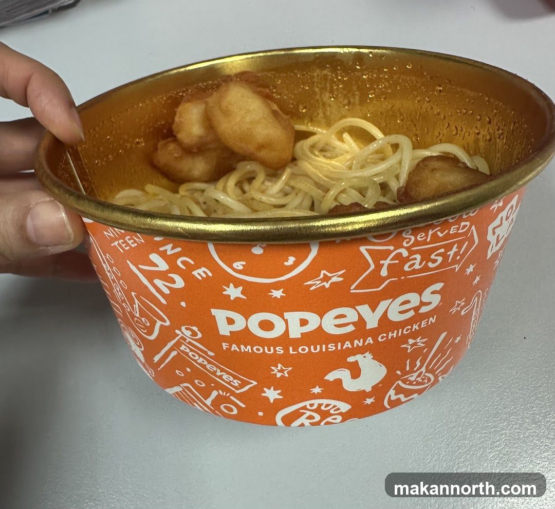 Popeyes Noodles with Chicken