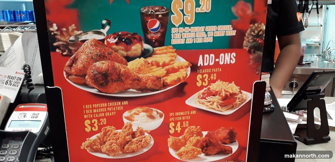 Holiday Special Menu