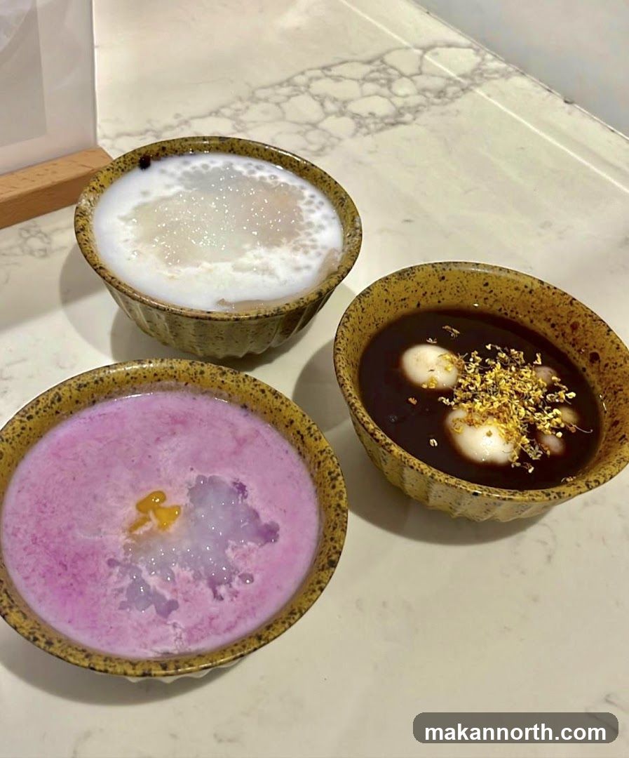 Three Bowls of Dessert