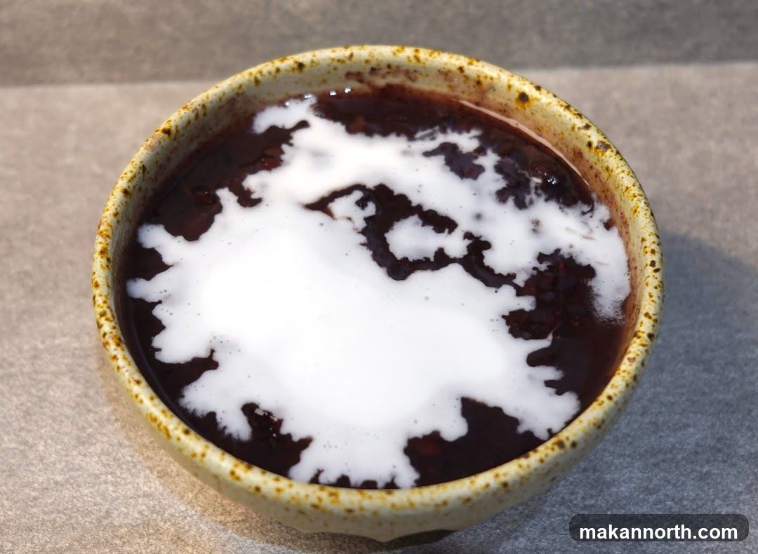 Black Rice Pudding with Coconut Milk