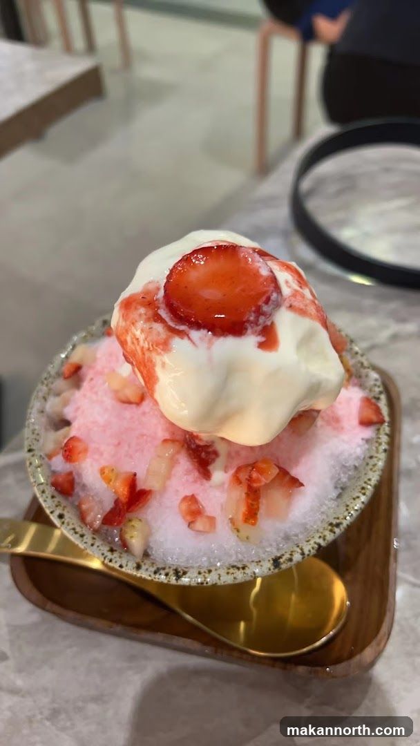 Strawberry Shaved Ice