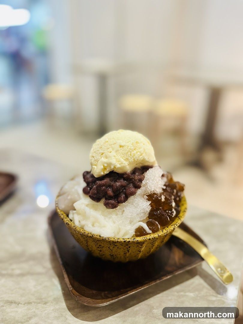 Shaved Ice Dessert