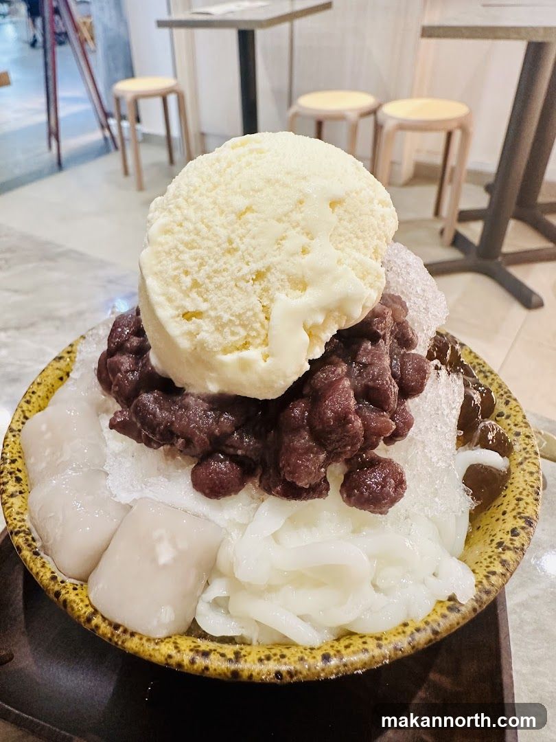 Shaved Ice Dessert