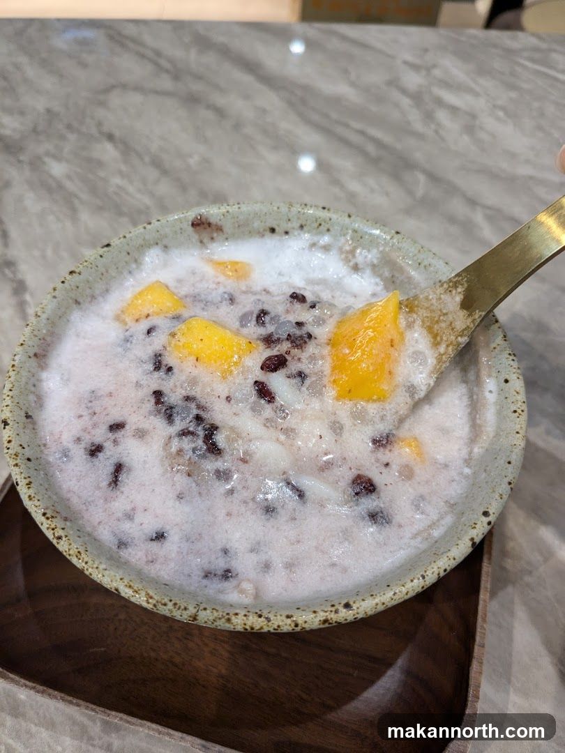 Mango Black Rice Dessert