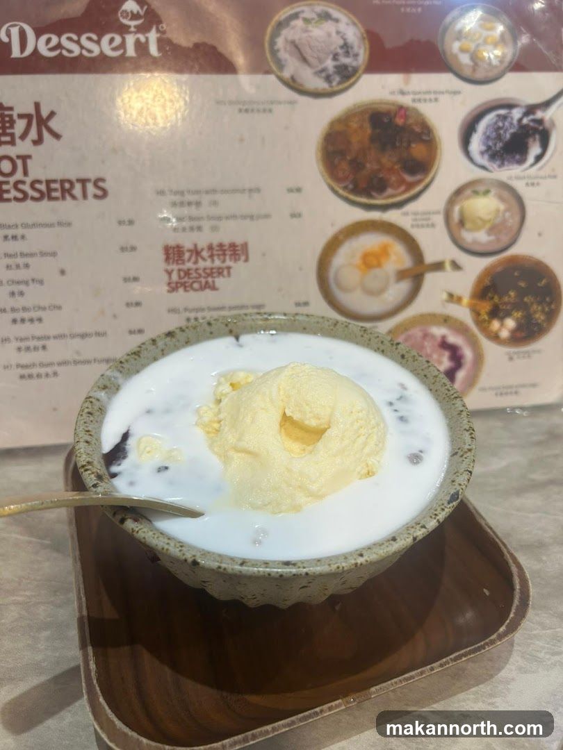 Dessert Menu