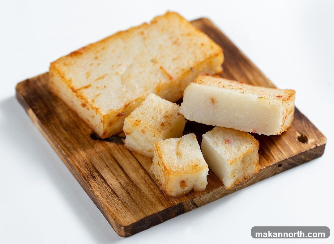 Turnip Cake Slices