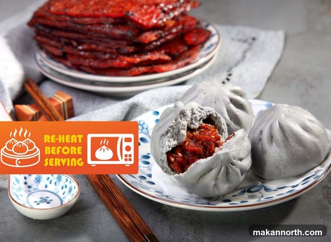 Steamed Buns with Meat Filling