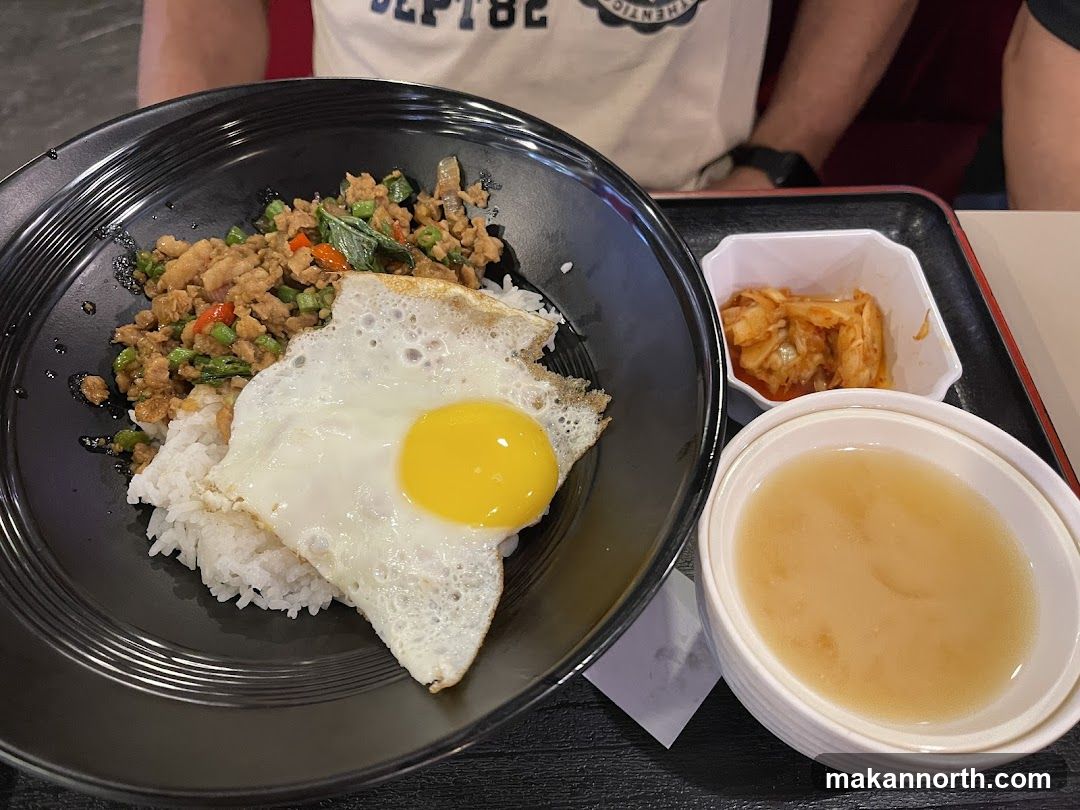 Thai Basil Chicken with Fried Egg