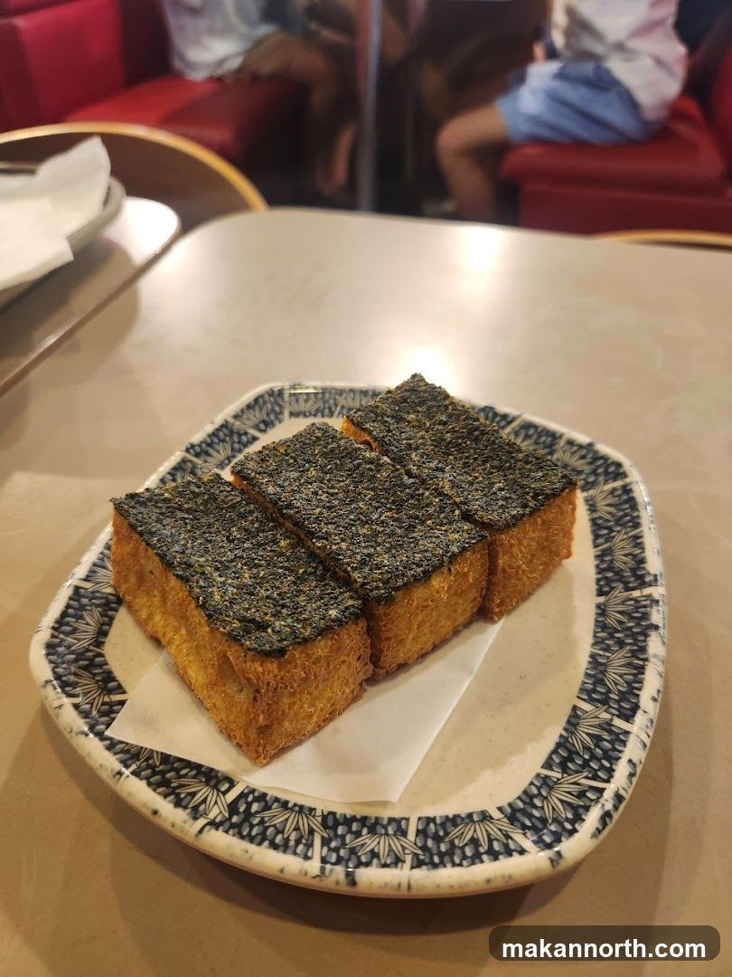 Fried Bread with Seaweed