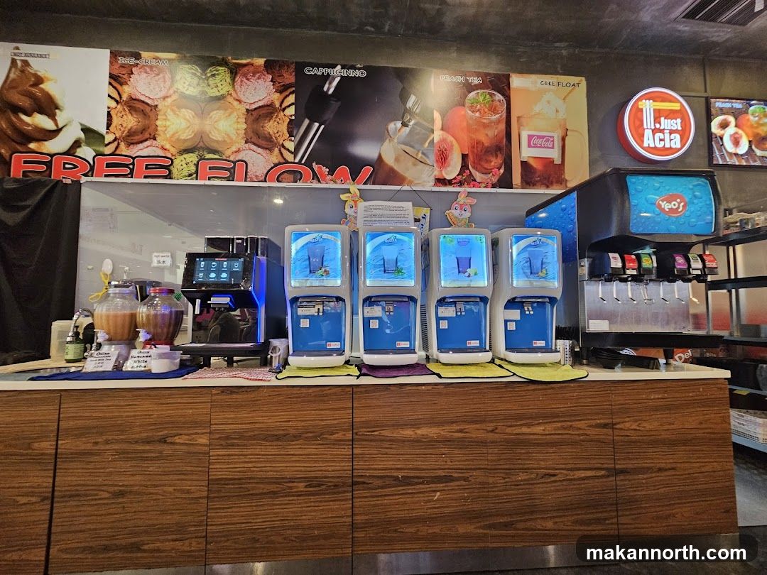 Free Flow Drinks Station