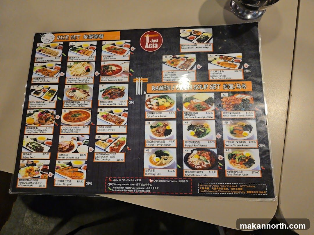RICE SET / RAMEN / UDON SOUP SET