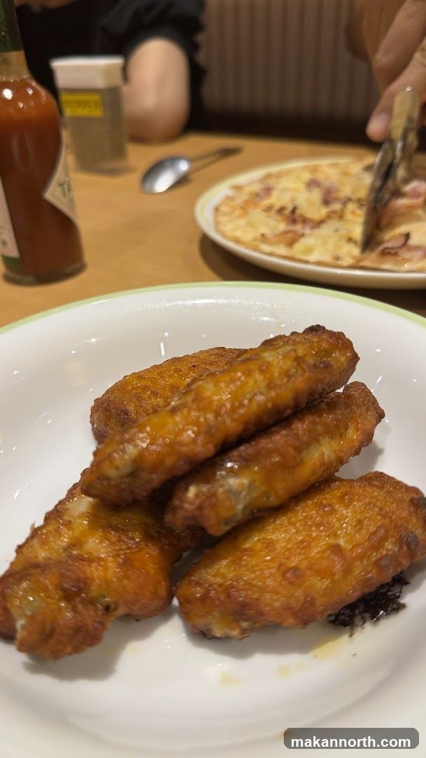 Chicken Wings and Pizza