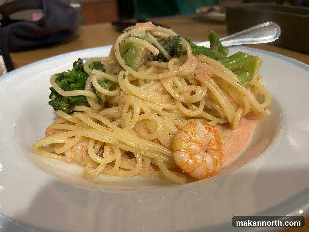 Shrimp and Broccoli Pasta