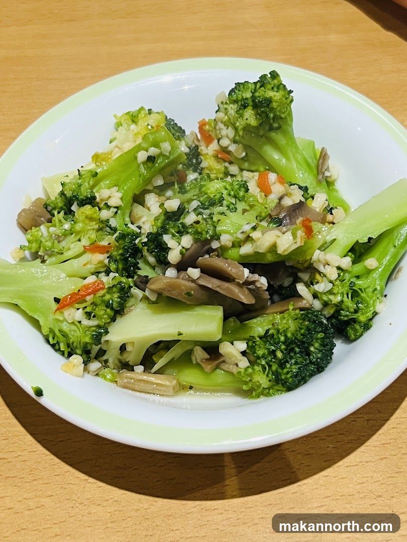 Broccoli and Mushroom Stir-fry