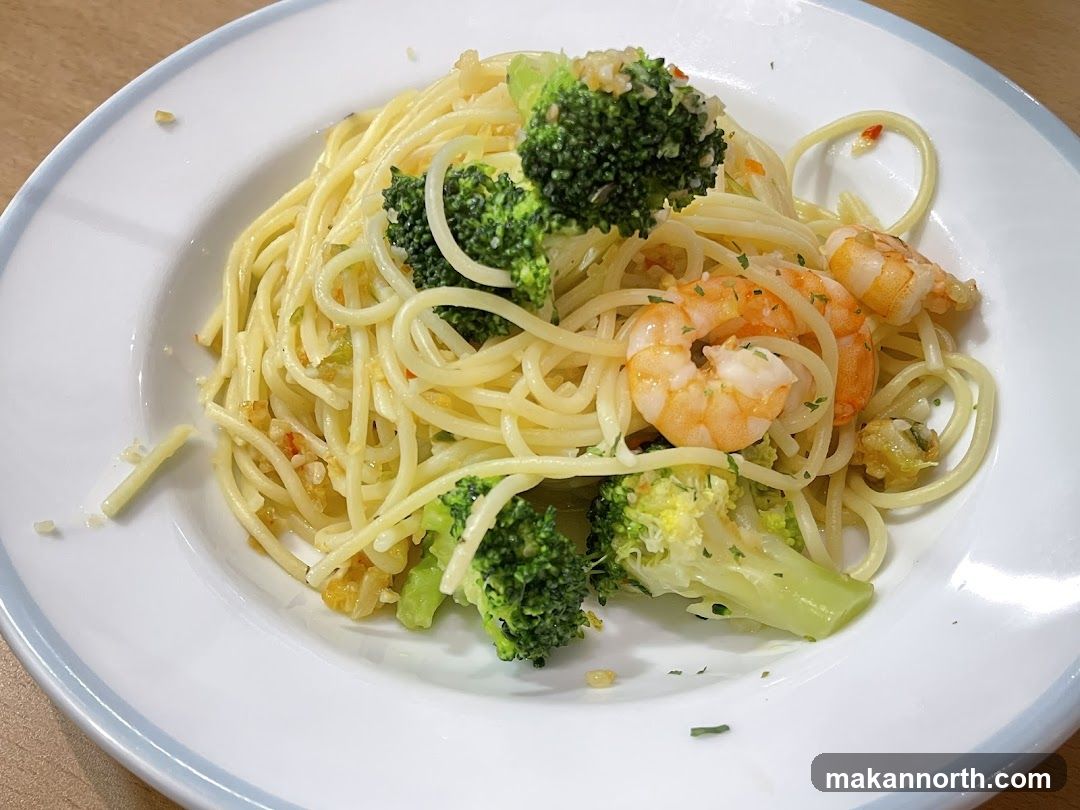 Shrimp and Broccoli Pasta