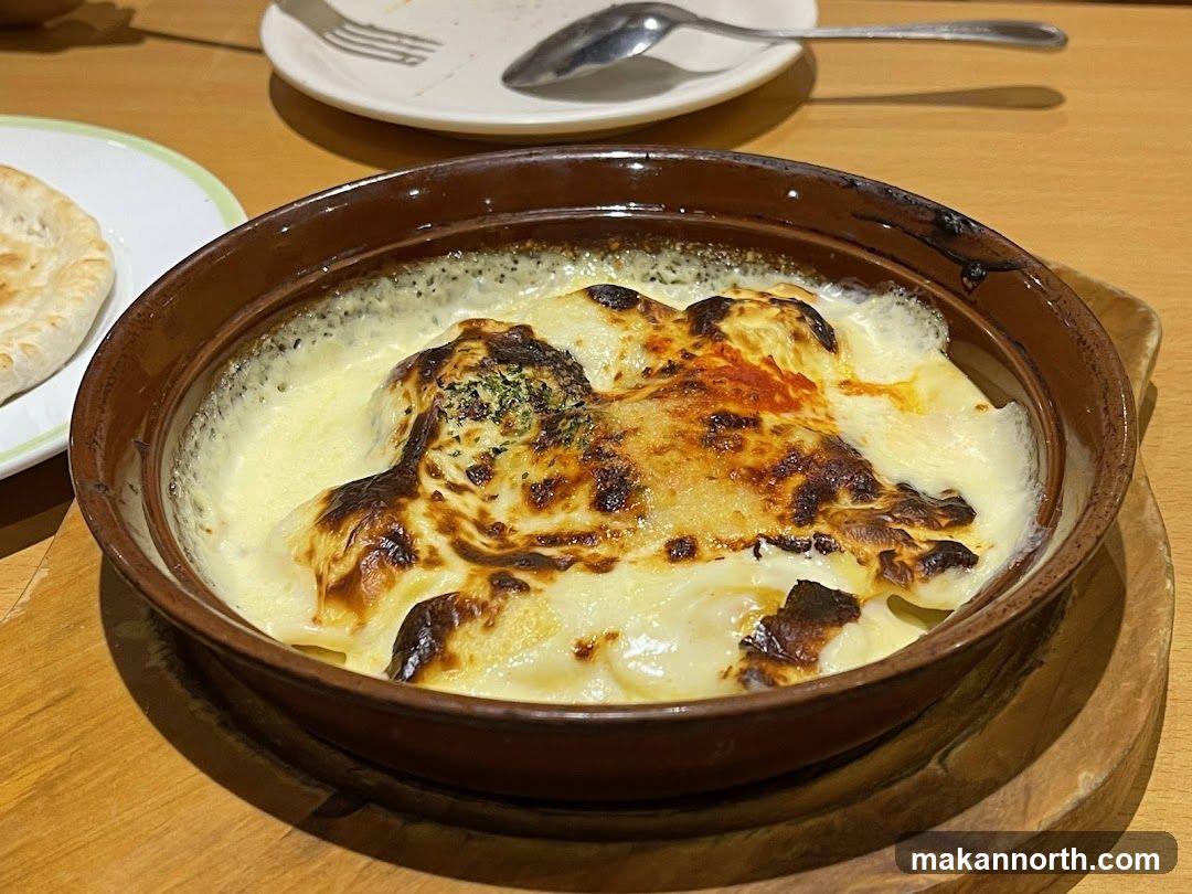 Gratin Dish with Bread