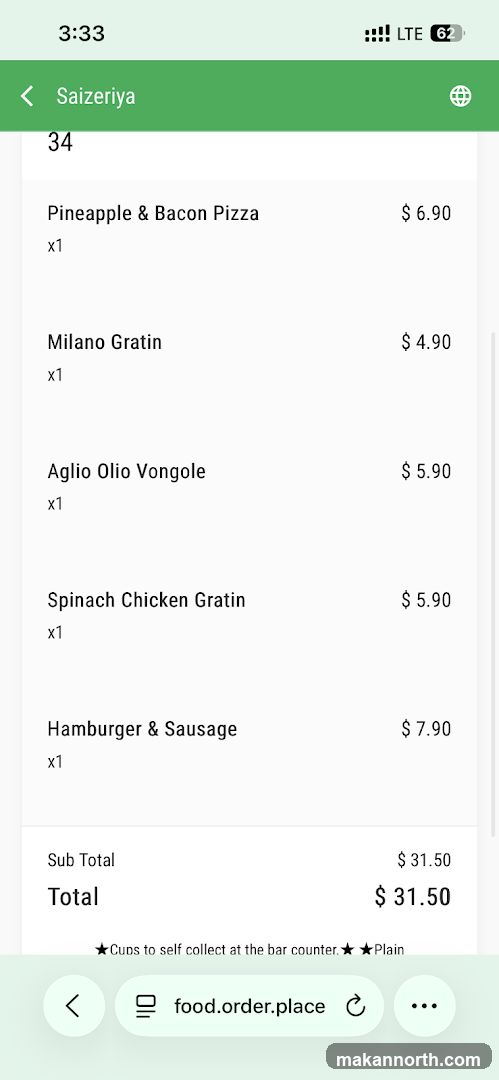 Saizeriya Order