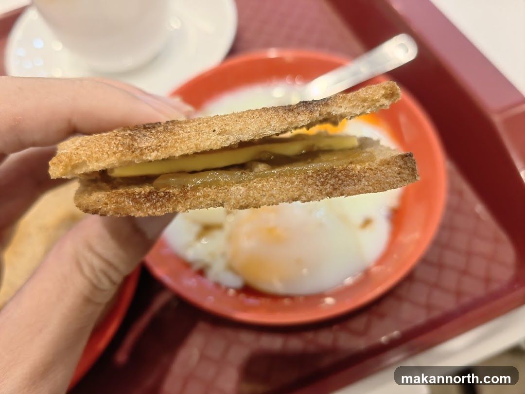 Toast with Butter and Kaya