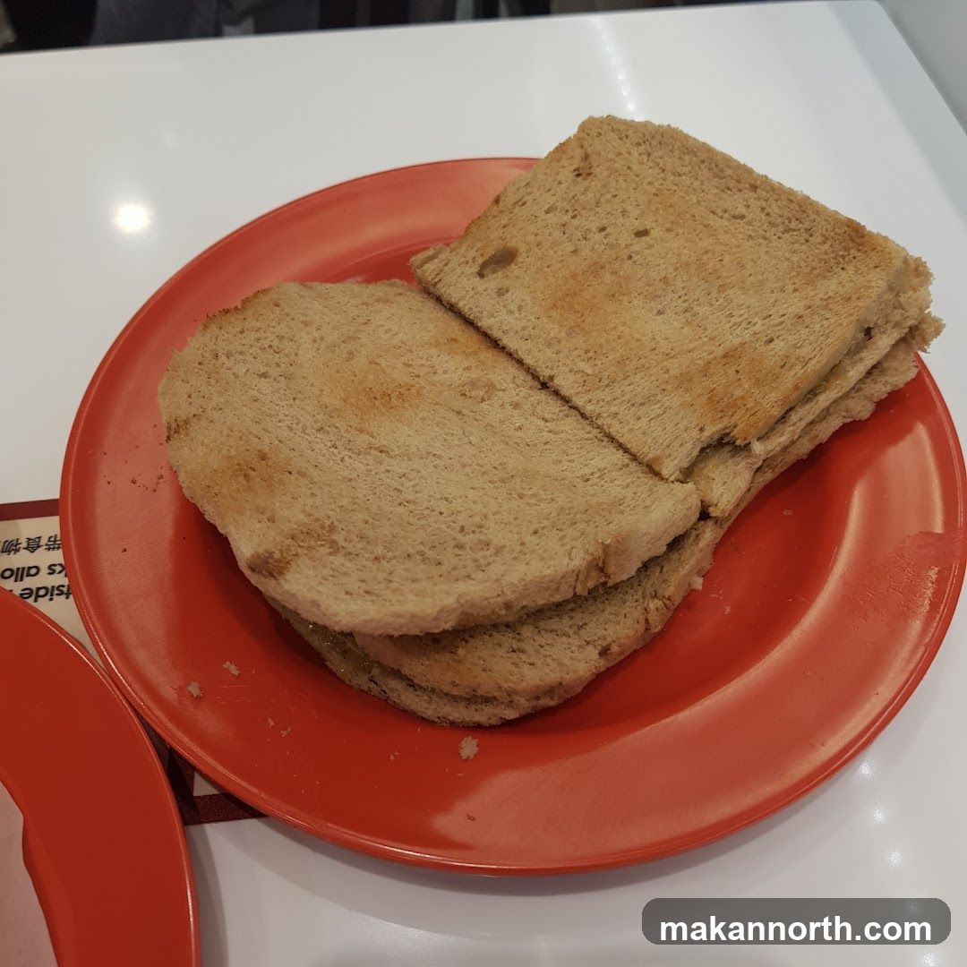 Toast with filling