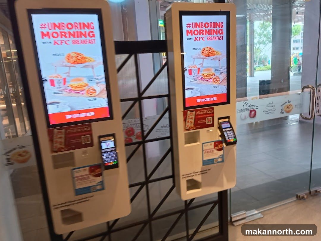 KFC Breakfast Kiosks