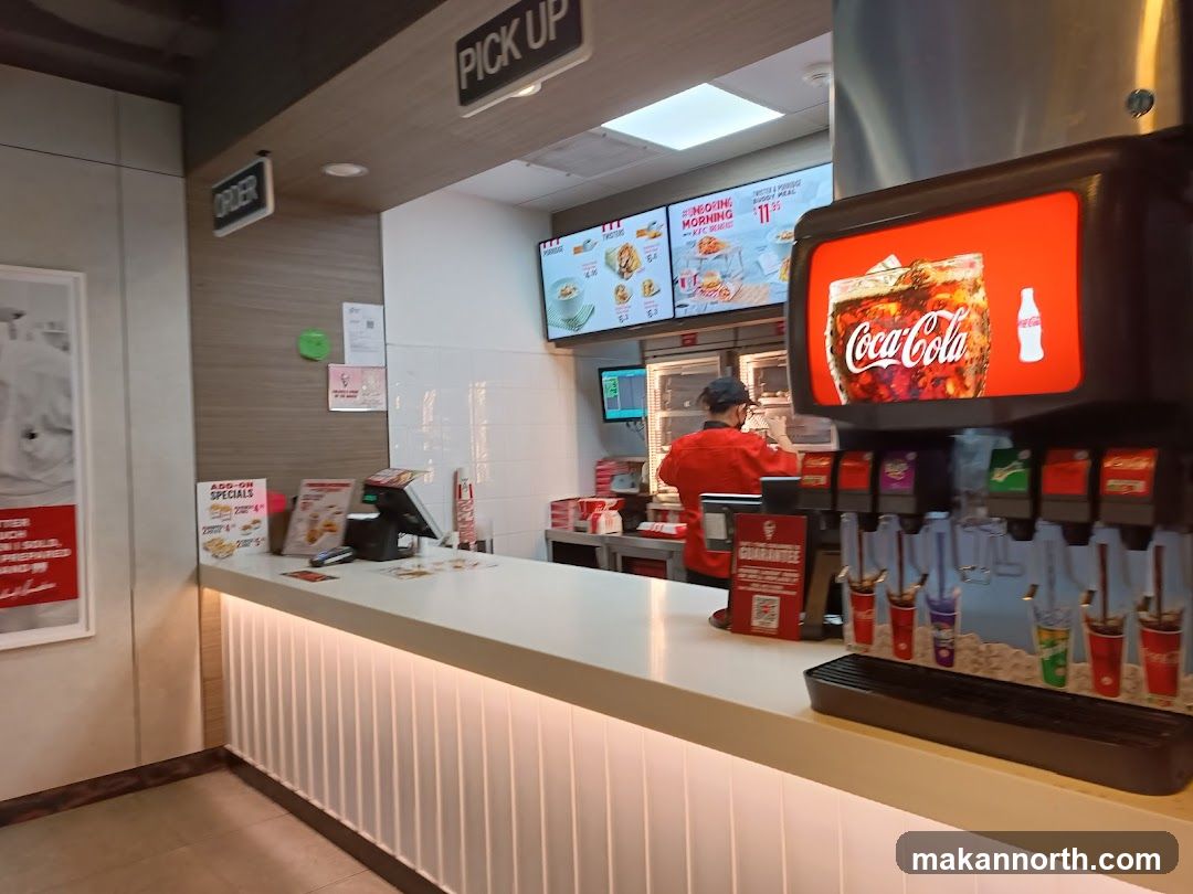 Fast Food Counter with Drink Dispenser