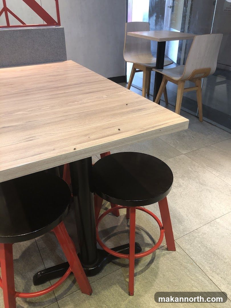 Restaurant Seating Area