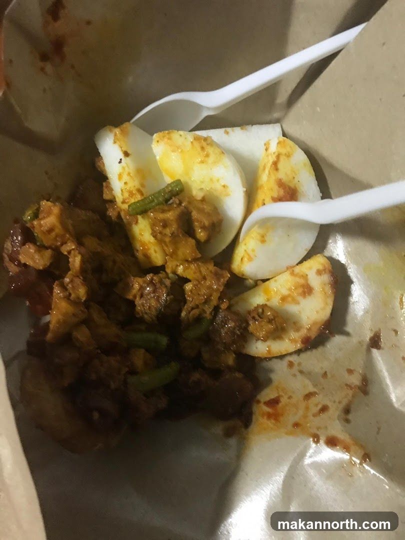 Spicy Egg and Meat Dish