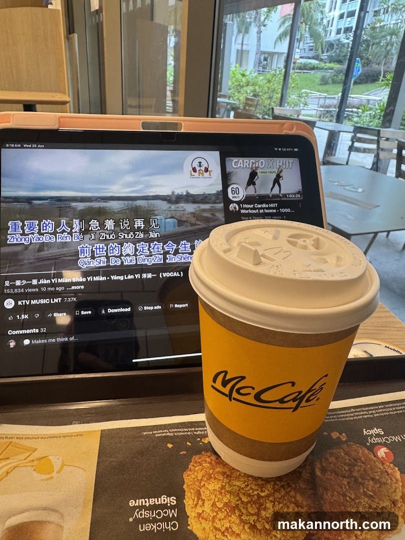 McCafé Coffee and Tablet