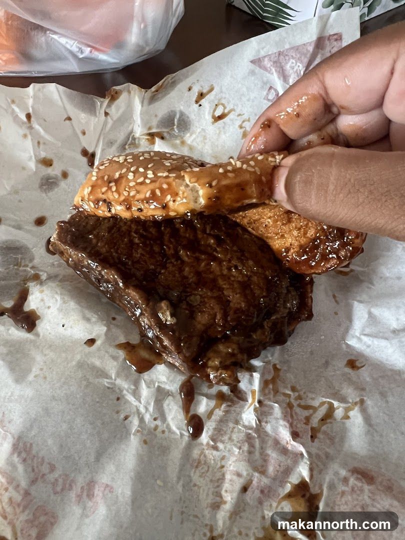 Burger with Sauce