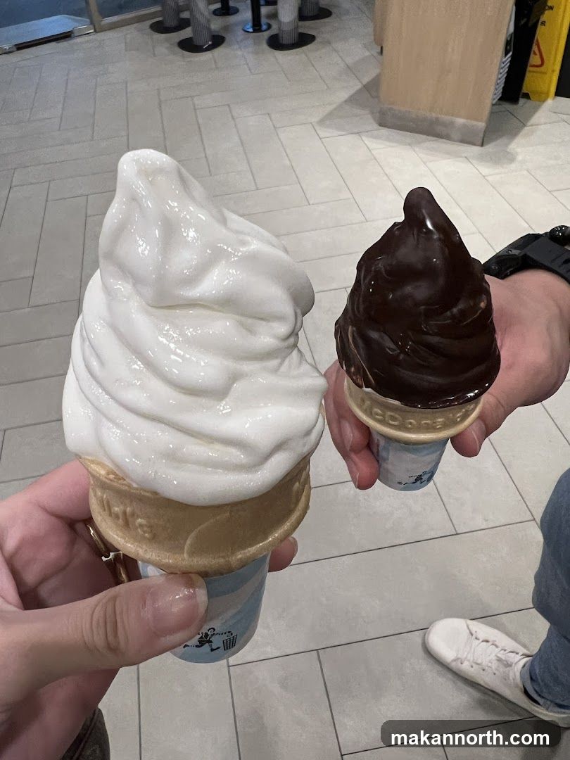 Two Ice Cream Cones